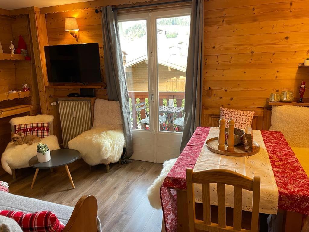 Tres Bel Appartement Avec Parking Gratuit Megève Eksteriør billede