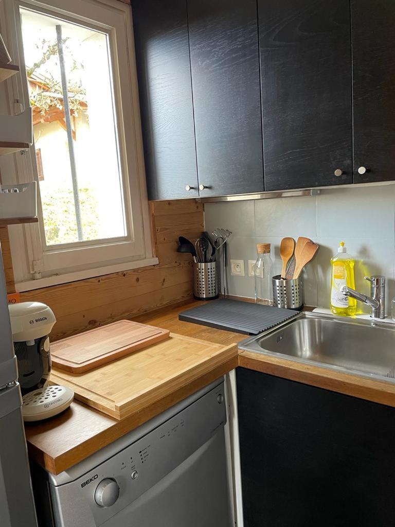 Tres Bel Appartement Avec Parking Gratuit Megève Eksteriør billede