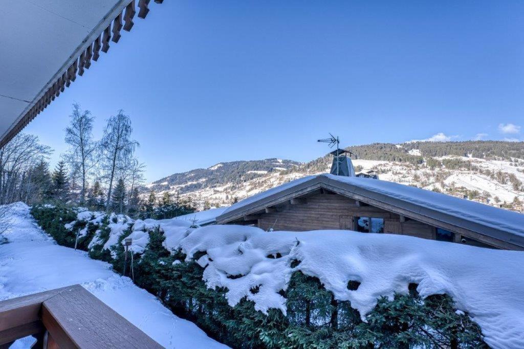 Tres Bel Appartement Avec Parking Gratuit Megève Eksteriør billede